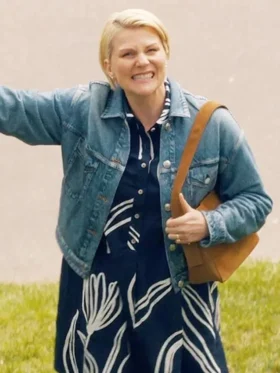 Ginny and Georgia S03 Jennifer Robertson Denim Jacket Side