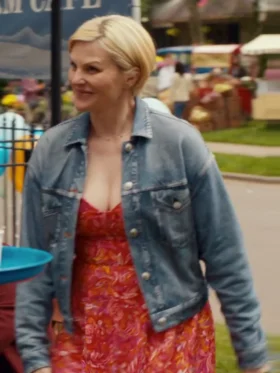 Ginny and Georgia S03 Jennifer Robertson Blue Denim Jacket