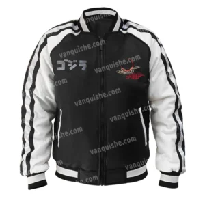 Godzilla King Of Monsters Satin Bomber Jacket