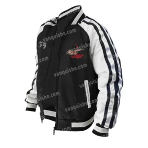 Godzilla King Of Monsters Satin Bomber Jacket Sale