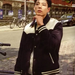Good Boy S01 Park Bo-gum Varsity Jacket Side