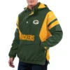 Green Bay Packers Home Team Green-Gold Hoodie Jacket