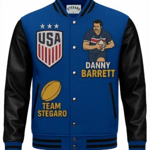 Gridson Feel Good Fridays Danny Barrett Stegaro Varsity Jacket