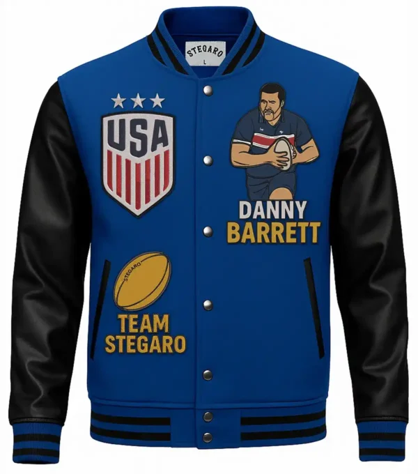 Gridson Feel Good Fridays Danny Barrett Stegaro Varsity Jacket