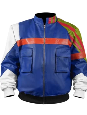 Halsey SING 2 Leather Bomber Jacket frontt