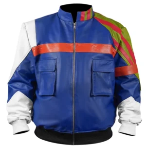 Halsey SING 2 Leather Bomber Jacket frontt