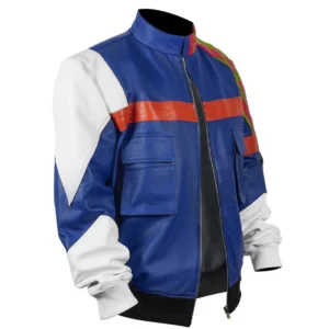 Halsey SING 2 Leather Bomber Jacket right