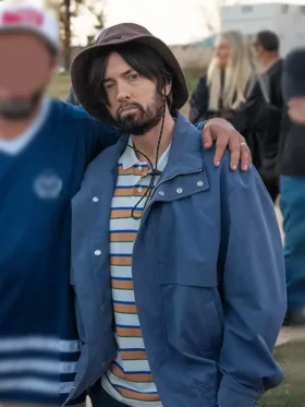 Happy Gilmore 2 Eminem Blue Cotton Jacket