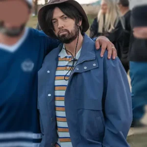 Happy Gilmore 2 Eminem Blue Cotton Jacket