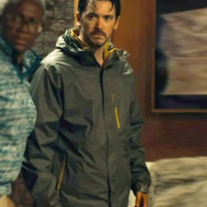 Hell Motel S01 Jim Watson Grey Hooded Jacket