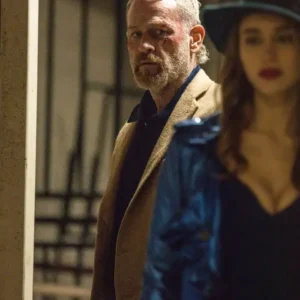 Hollywood Grit Max Martini Brown Wool Coat