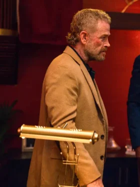 Hollywood Grit Max Martini Brown Coat