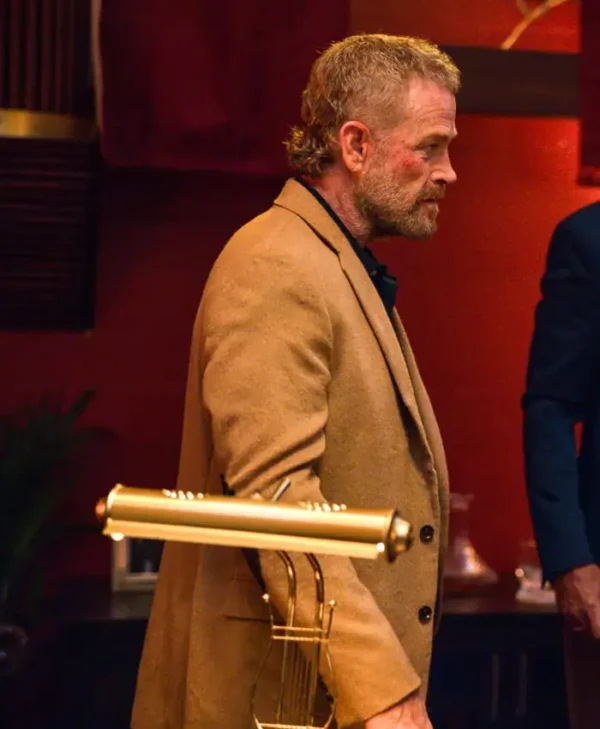 Hollywood Grit Max Martini Brown Coat