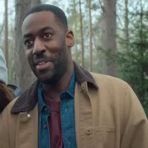 Hostage Ashley Thomas Brown Cotton Jacket