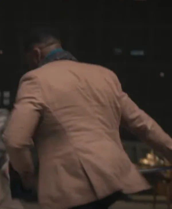 Hostile Takeover Michael Jai White Brown Blazer