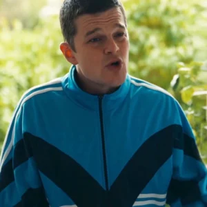 I Swear Robert Aramayo Blue Track Jacket