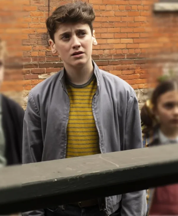 IT Welcome to Derry S01 Jack Molloy Legault Grey Jacket