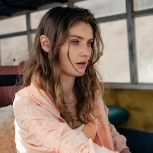 Movie Ice Road Vengeance 2025 Starr Myers Pink Jacket