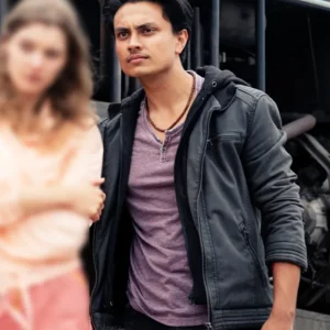 Ice Road Vengeance Saksham Sharma Leather Jacket