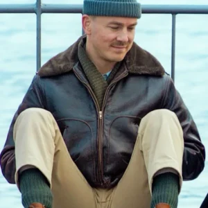 I'm Not Stiller Albrecht Schuch Leather Jacket