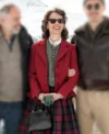 I'm Not Stiller Paula Beer Red Wool Blazer