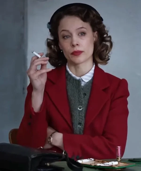 I'm Not Stiller Paula Beer Red Blazer