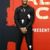 Jalen Milroe Chrome Hearts Red Carpet Black Suit