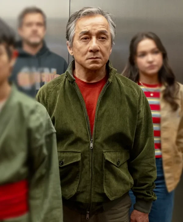 Karate Kid Legends Jackie Chan Green Jacket