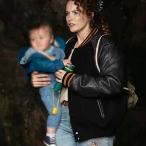 Karen Pirie S02 Julia Brown Varsity Jacket