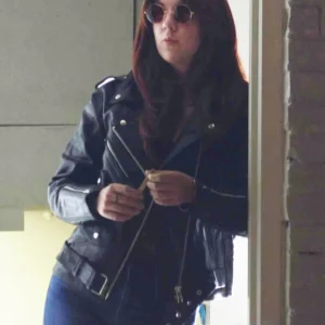 Killer Clown Girls Josephine Carstensen Black Leather Jacket