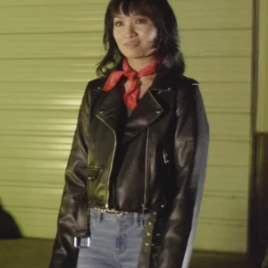 Killer Clown Girls Marieka Prom Black Leather Jacket