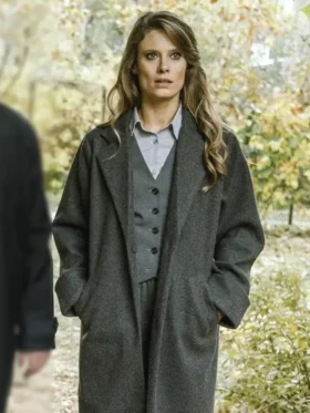 Langer S01 Julia Pietrucha Grey Wool Coat