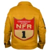 Logan Hay NFR Las Vegas Leather Jacket back