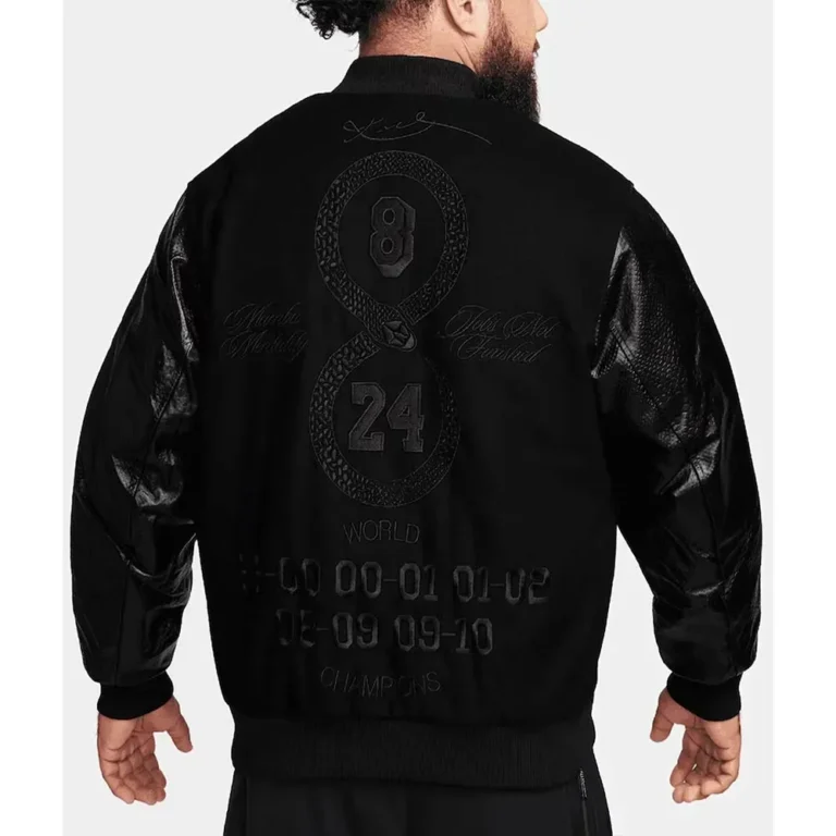 Los Angeles Lakers Kobe Bryant Destroyer Black Jacket For Sale