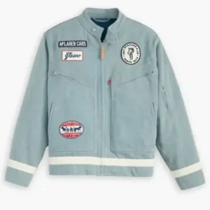 McLaren Racing Blue Cotton Jacket