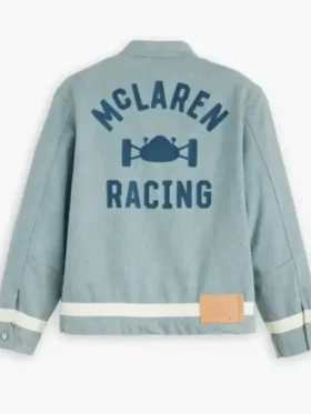 McLaren Racing Blue Cotton Jacket For Sale