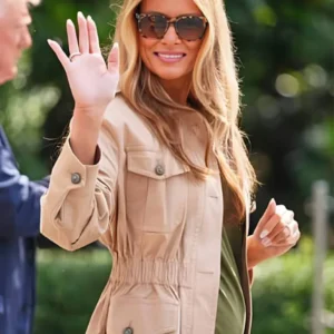 Melania Trump Texas Beige Jacket