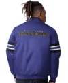 Men's Baltimore Ravens Purple Varsity Jacket