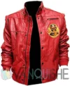 Men’s Cobra Kai Karate Kid Red and Black Johnny Lawrence Jacket Collection front