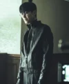 Mercy for None S01 Cha Seung-won Black Leather Jacket Side