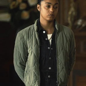 Mobland S01 Jasmine Jobson Quilted Jacket Side