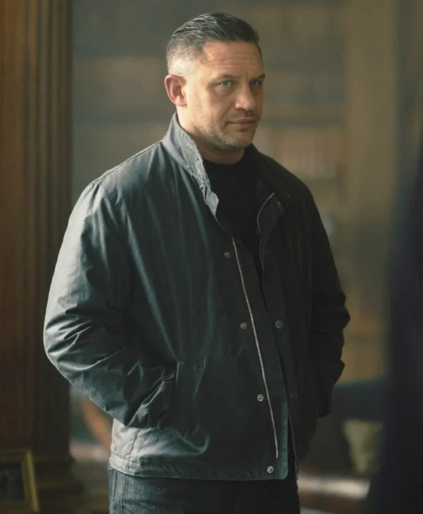 Mobland S01 Tom Hardy Grey Jacket