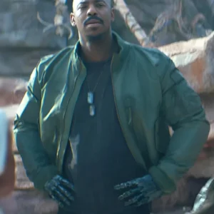 Mortal Kombat II Mehcad Brooks Green Jacket