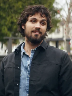 Motorheads S01 Drake Rodger Black Cotton Jacket