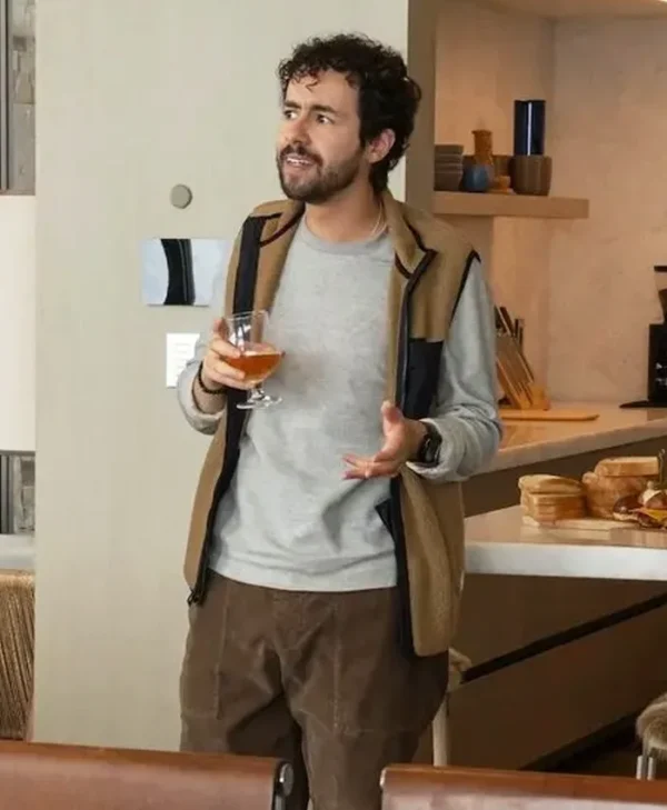 Mountainhead Ramy Youssef Brown Vest
