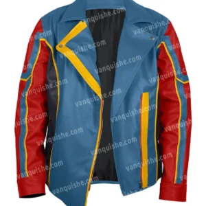 Ms. Marvel Kamala Khan Leather Jacket Front