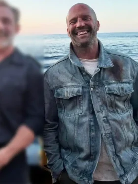 Mutiny Jason Statham Blue Denim Jacket Side
