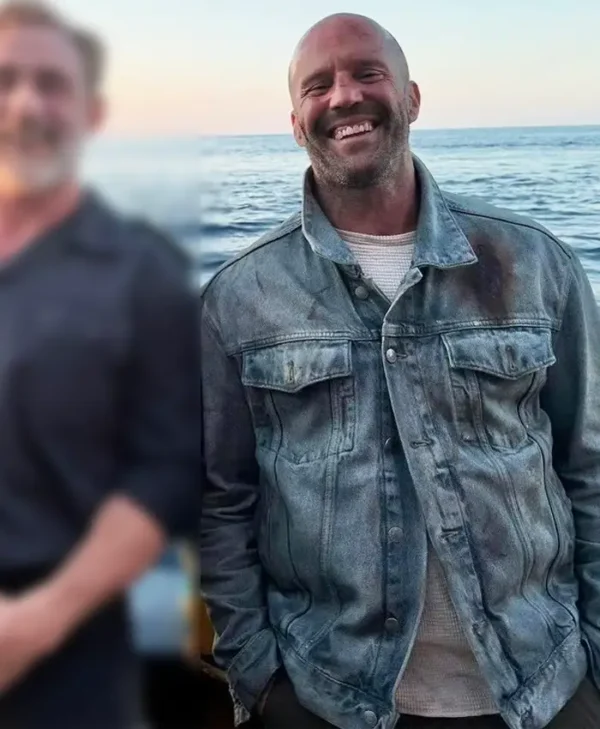 Mutiny Jason Statham Blue Denim Jacket Side