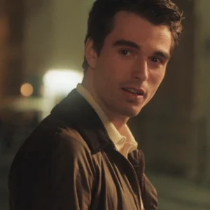 My Oxford Year Corey Mylchreest Brown Jacket Side