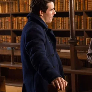 My Oxford Year Corey Mylchreest Wool Coat Side